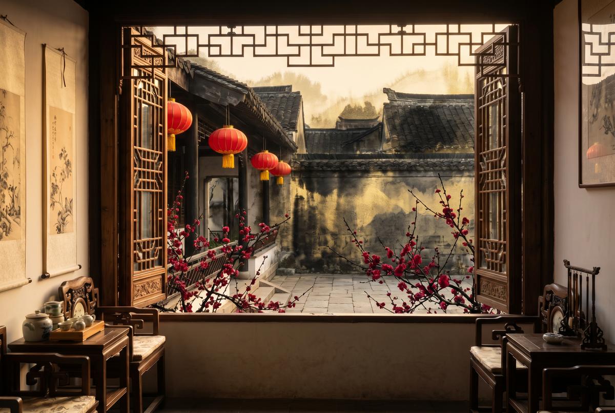 17C国风美学 - 古建庭院意境 - ltmtnff.cn